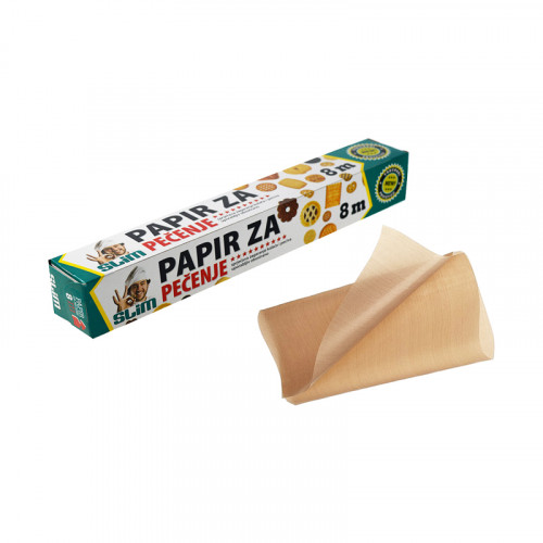  PAPIR ZA PEČENJE SLIM 8 m 031092